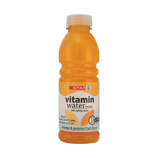 SPAR Vitamin Water Orange & Passion Fruit