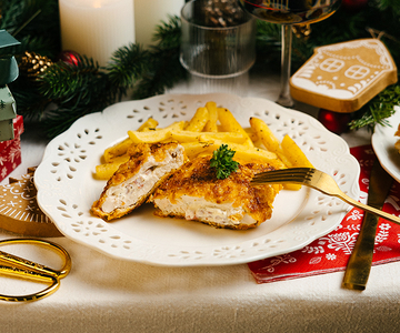 Crunchy Pouletbrust gefüllt mit Speck